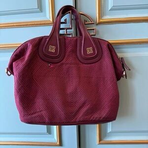 Givenchy Red Straw Nightingale 2way
Bag